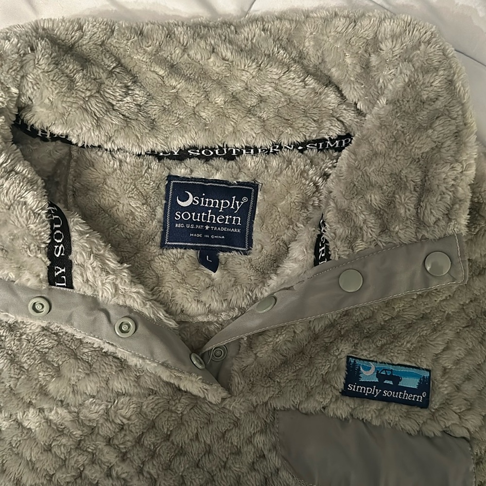 Simply Southern 1/4 button fleece
